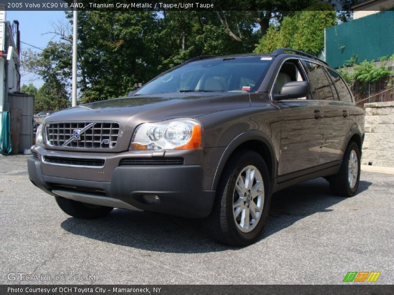 Titanium Gray Metallic / Taupe/Light Taupe 2005 Volvo XC90 V8 AWD