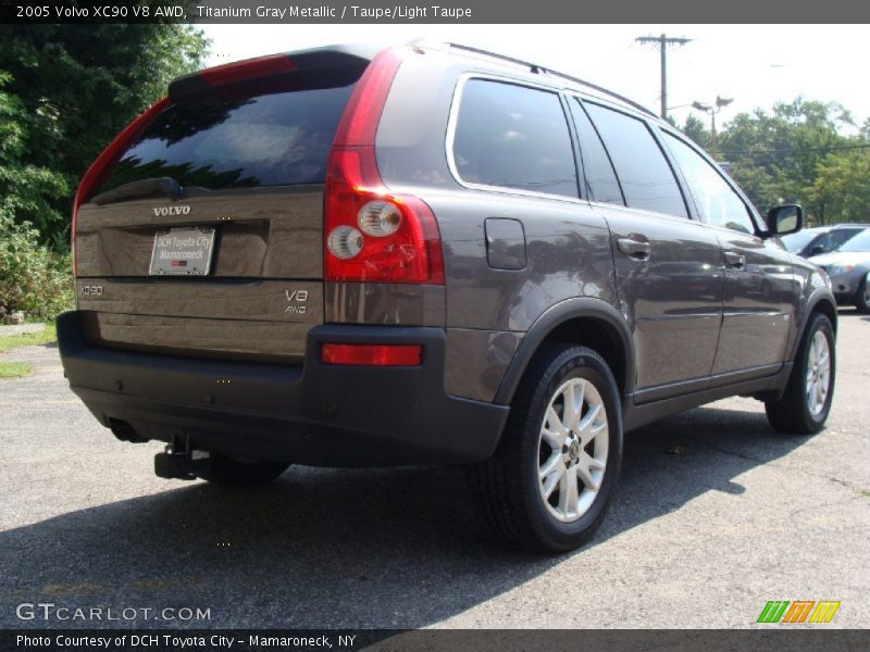 Titanium Gray Metallic / Taupe/Light Taupe 2005 Volvo XC90 V8 AWD