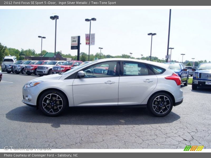  2012 Focus SE Sport 5-Door Ingot Silver Metallic