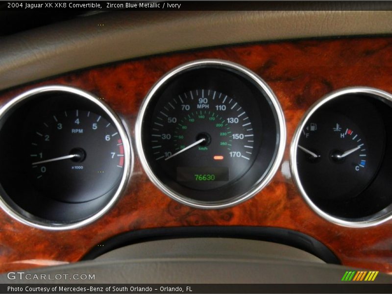  2004 XK XK8 Convertible XK8 Convertible Gauges