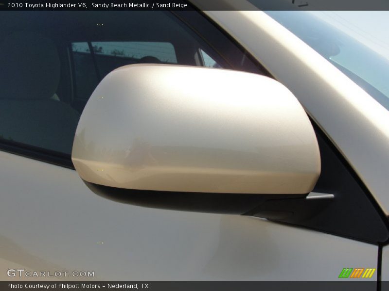 Sandy Beach Metallic / Sand Beige 2010 Toyota Highlander V6