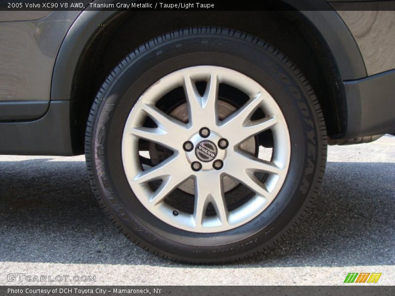 Titanium Gray Metallic / Taupe/Light Taupe 2005 Volvo XC90 V8 AWD
