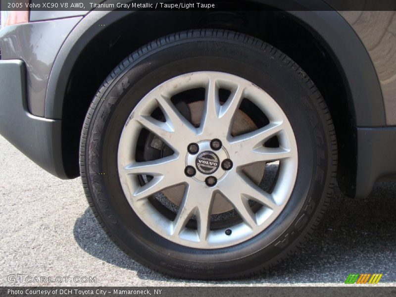Titanium Gray Metallic / Taupe/Light Taupe 2005 Volvo XC90 V8 AWD