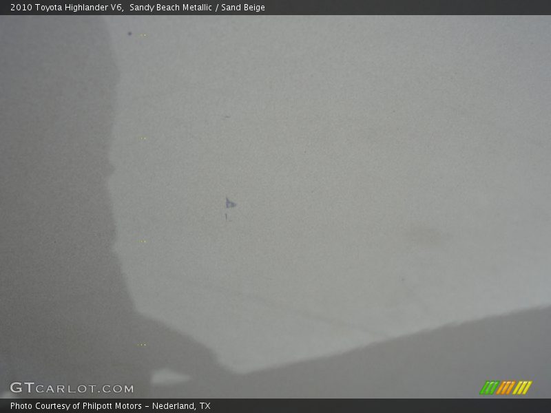 Sandy Beach Metallic / Sand Beige 2010 Toyota Highlander V6