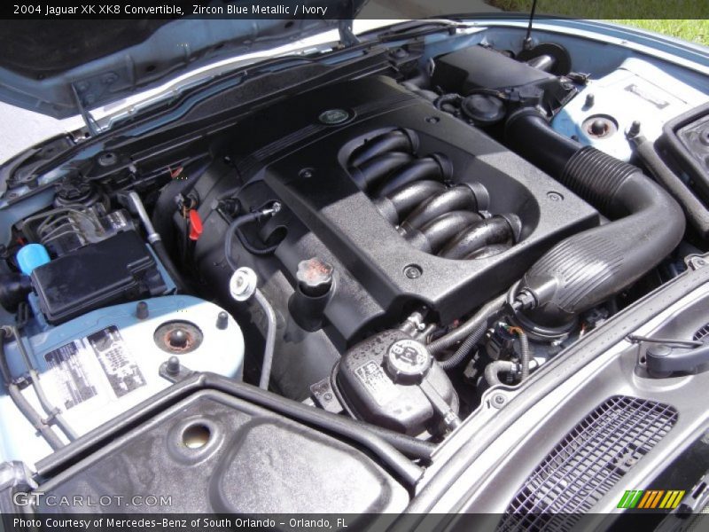  2004 XK XK8 Convertible Engine - 4.2 Liter DOHC 32-Valve V8