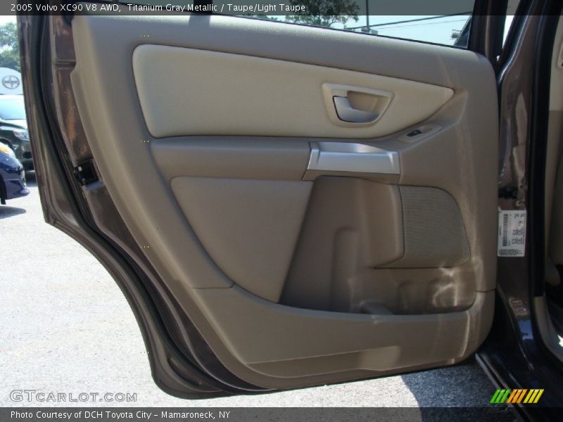 Titanium Gray Metallic / Taupe/Light Taupe 2005 Volvo XC90 V8 AWD