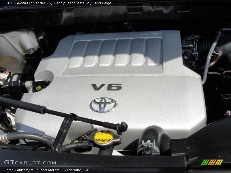 Sandy Beach Metallic / Sand Beige 2010 Toyota Highlander V6