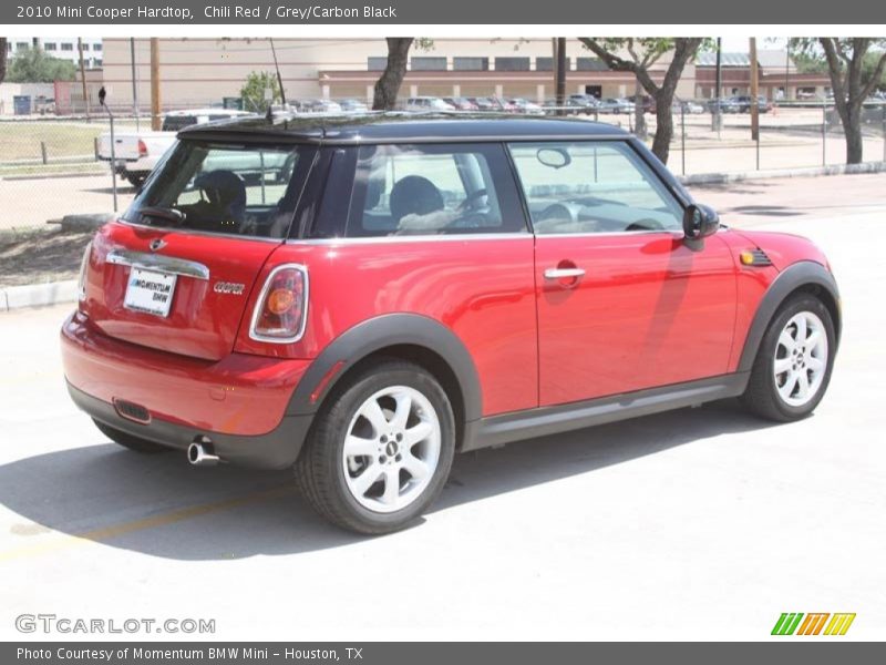 Chili Red / Grey/Carbon Black 2010 Mini Cooper Hardtop