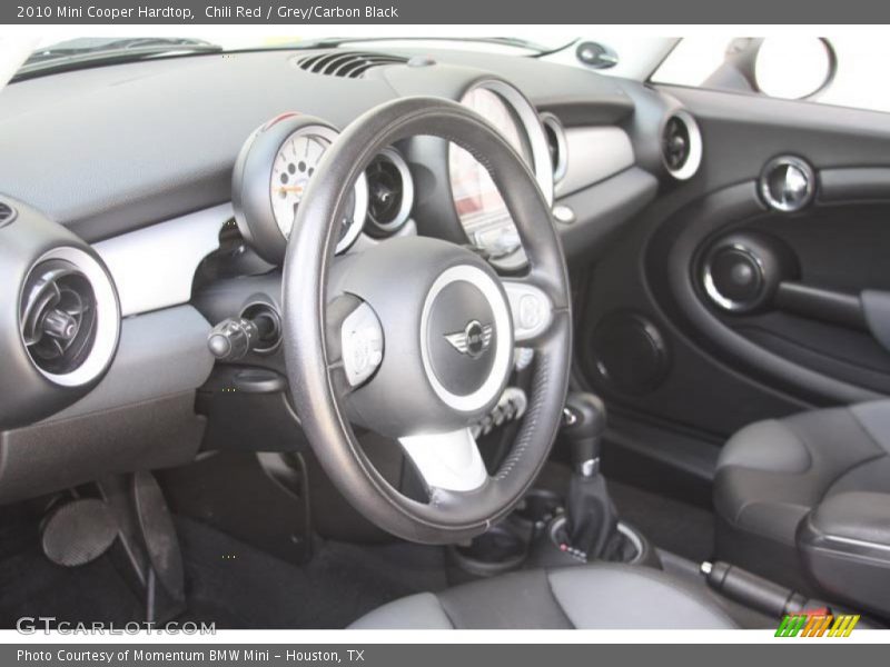 Chili Red / Grey/Carbon Black 2010 Mini Cooper Hardtop