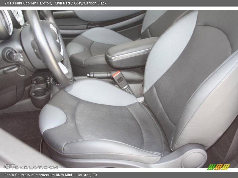 Chili Red / Grey/Carbon Black 2010 Mini Cooper Hardtop
