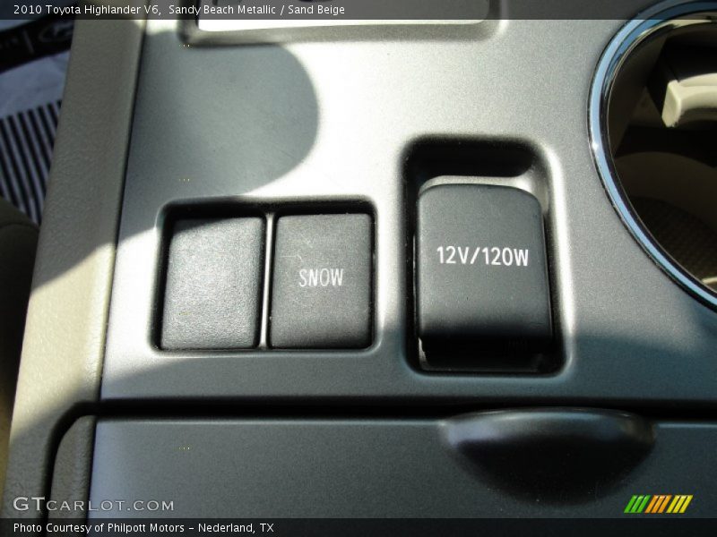 Sandy Beach Metallic / Sand Beige 2010 Toyota Highlander V6
