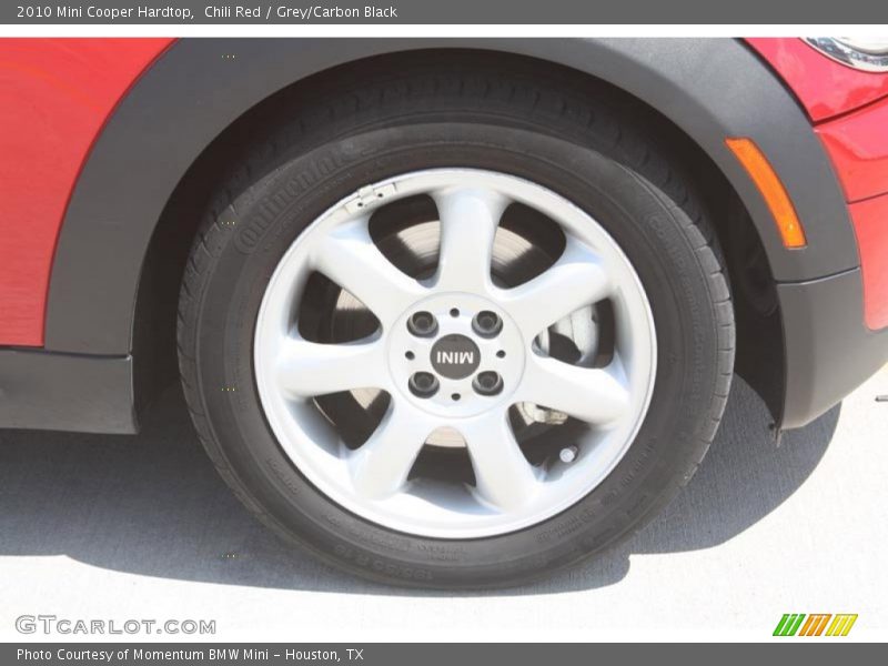 Chili Red / Grey/Carbon Black 2010 Mini Cooper Hardtop