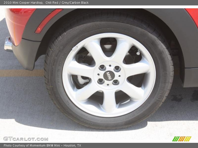 Chili Red / Grey/Carbon Black 2010 Mini Cooper Hardtop