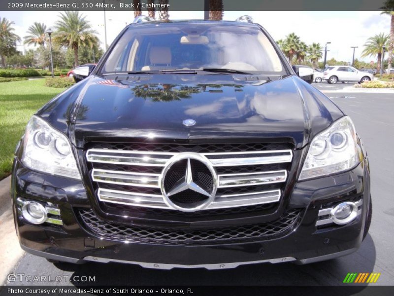 Black / Cashmere 2009 Mercedes-Benz GL 550 4Matic