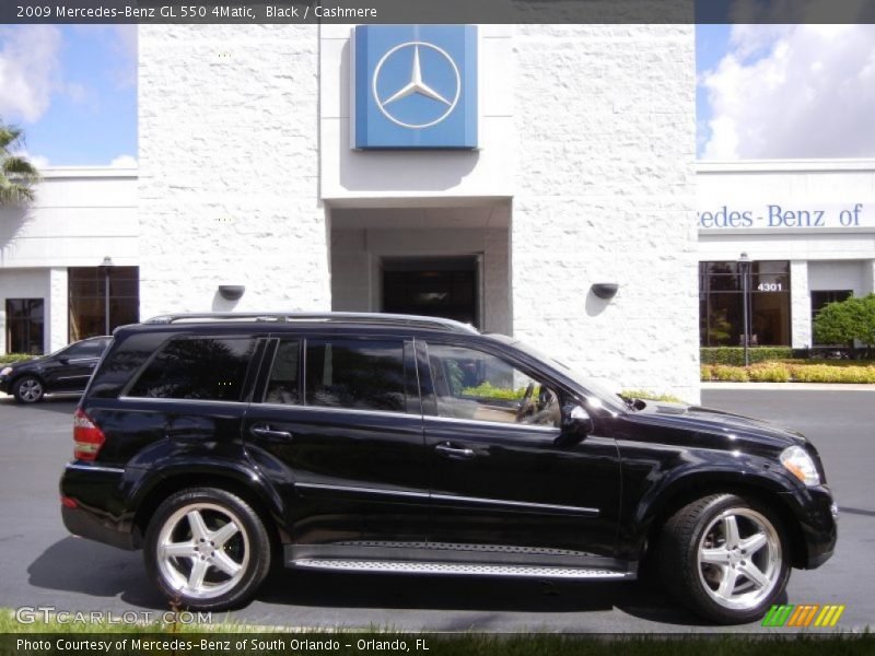 Black / Cashmere 2009 Mercedes-Benz GL 550 4Matic