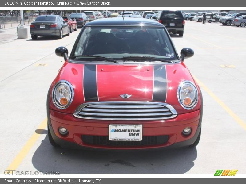 Chili Red / Grey/Carbon Black 2010 Mini Cooper Hardtop
