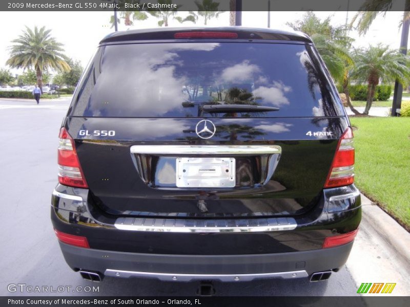 Black / Cashmere 2009 Mercedes-Benz GL 550 4Matic