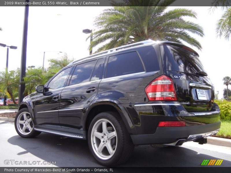 Black / Cashmere 2009 Mercedes-Benz GL 550 4Matic