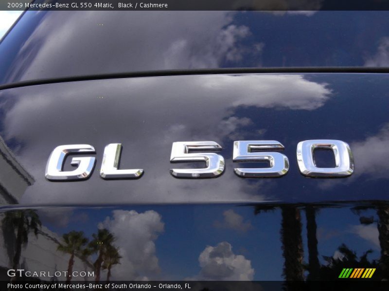 Black / Cashmere 2009 Mercedes-Benz GL 550 4Matic