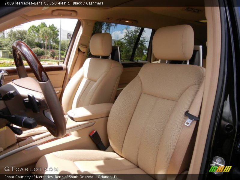 Black / Cashmere 2009 Mercedes-Benz GL 550 4Matic