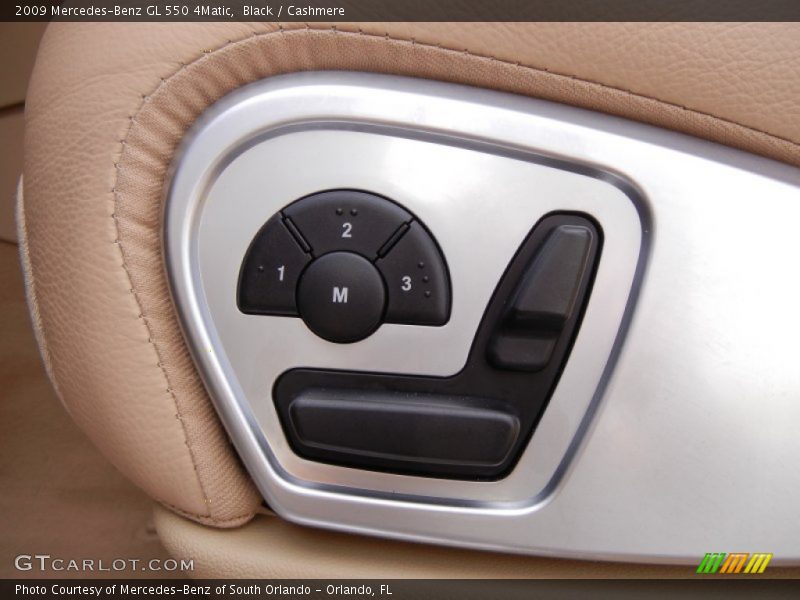 Black / Cashmere 2009 Mercedes-Benz GL 550 4Matic