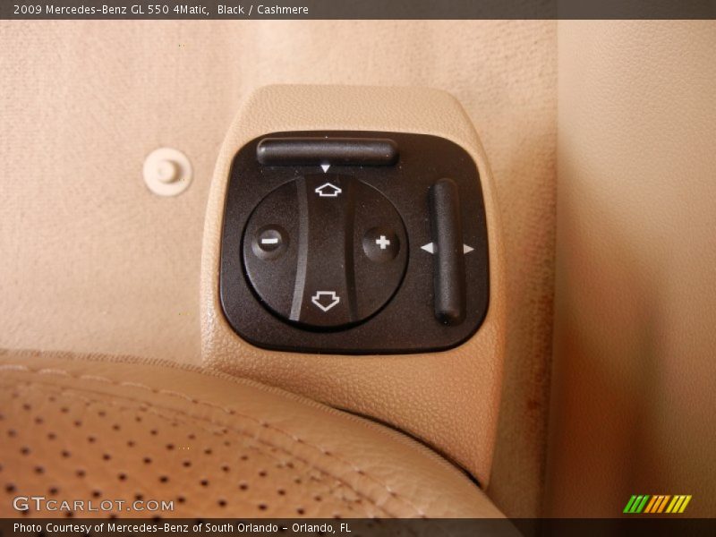 Black / Cashmere 2009 Mercedes-Benz GL 550 4Matic
