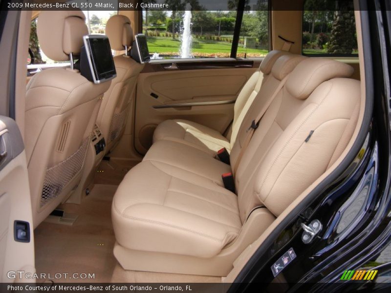 Black / Cashmere 2009 Mercedes-Benz GL 550 4Matic