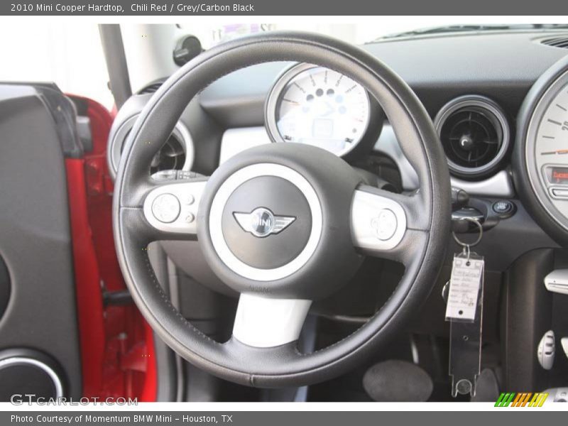 Chili Red / Grey/Carbon Black 2010 Mini Cooper Hardtop