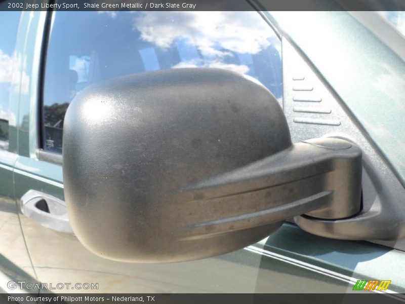 Shale Green Metallic / Dark Slate Gray 2002 Jeep Liberty Sport