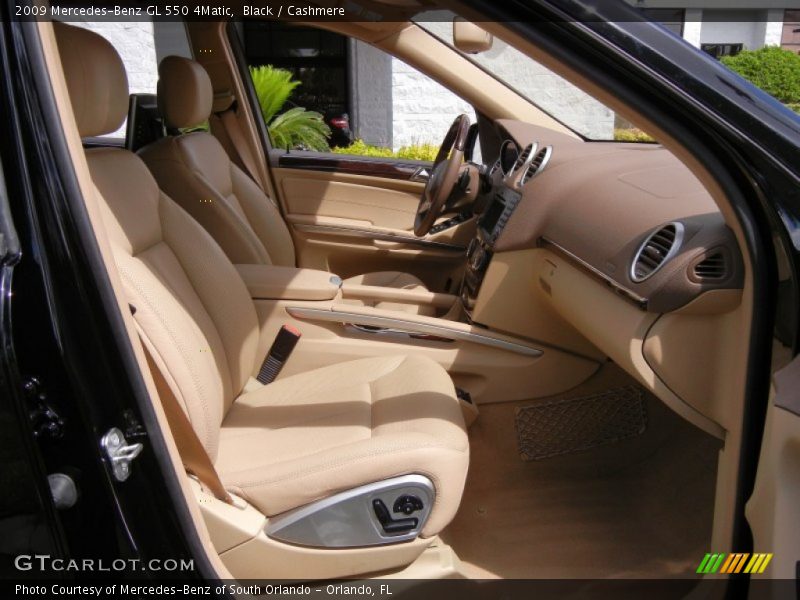 Black / Cashmere 2009 Mercedes-Benz GL 550 4Matic