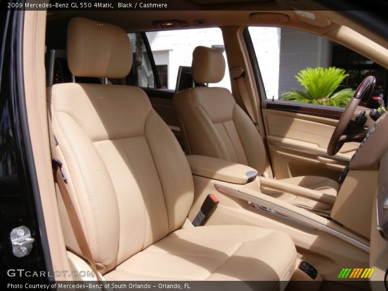 Black / Cashmere 2009 Mercedes-Benz GL 550 4Matic