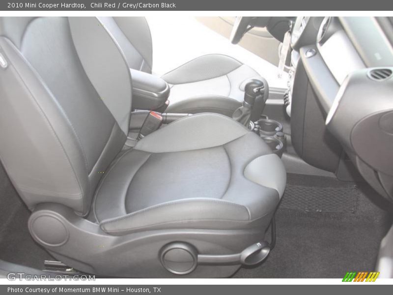 Chili Red / Grey/Carbon Black 2010 Mini Cooper Hardtop