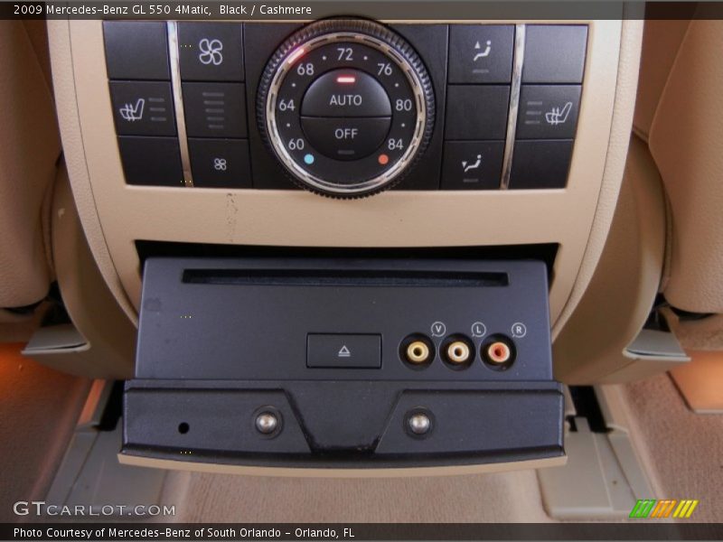 Black / Cashmere 2009 Mercedes-Benz GL 550 4Matic