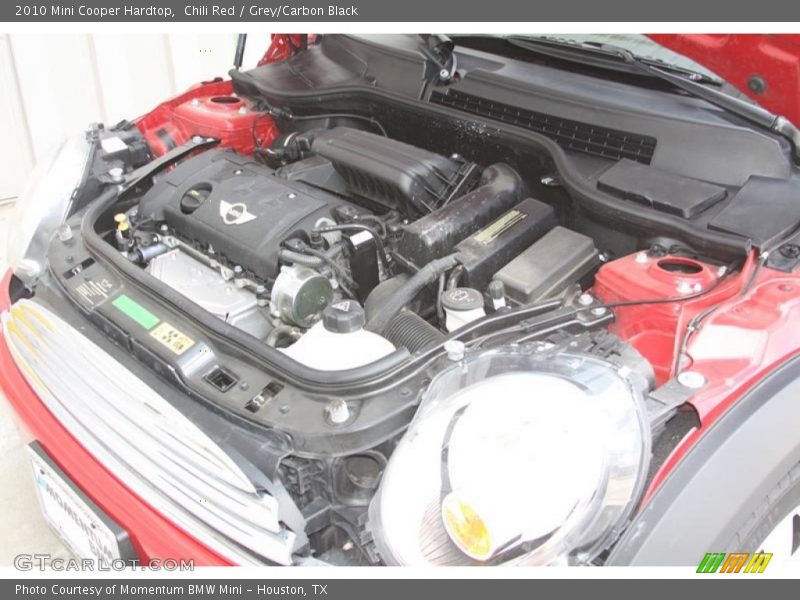 Chili Red / Grey/Carbon Black 2010 Mini Cooper Hardtop