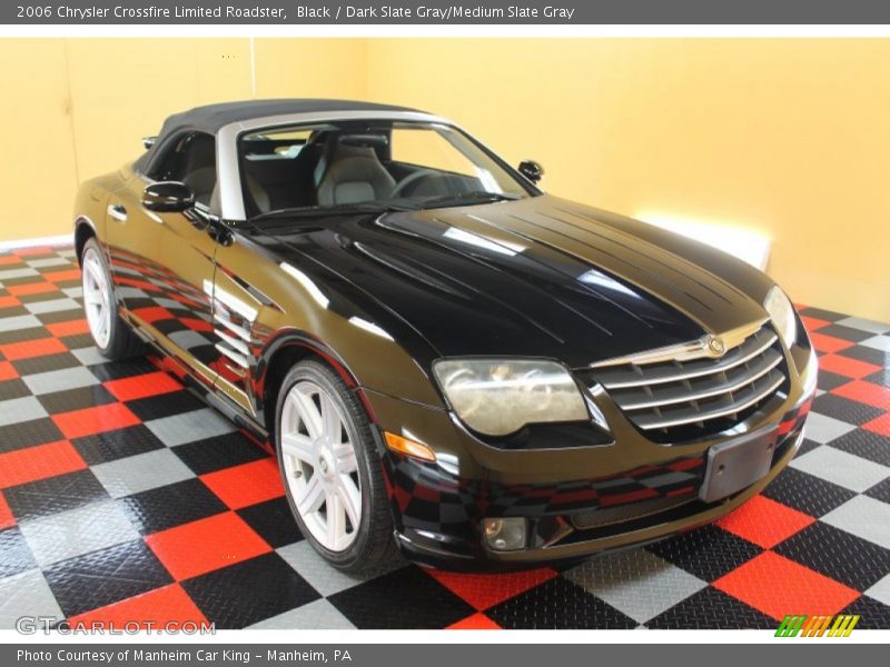 Black / Dark Slate Gray/Medium Slate Gray 2006 Chrysler Crossfire Limited Roadster