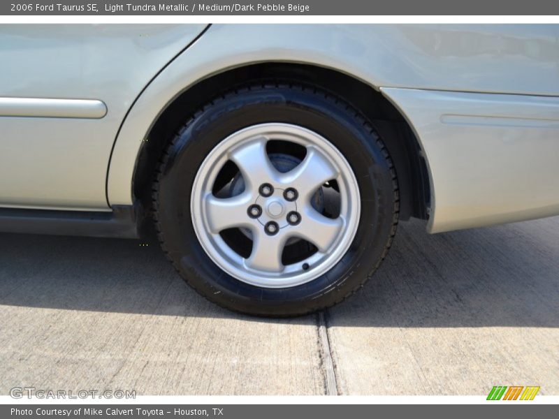 Light Tundra Metallic / Medium/Dark Pebble Beige 2006 Ford Taurus SE