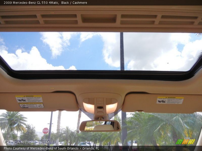 Black / Cashmere 2009 Mercedes-Benz GL 550 4Matic