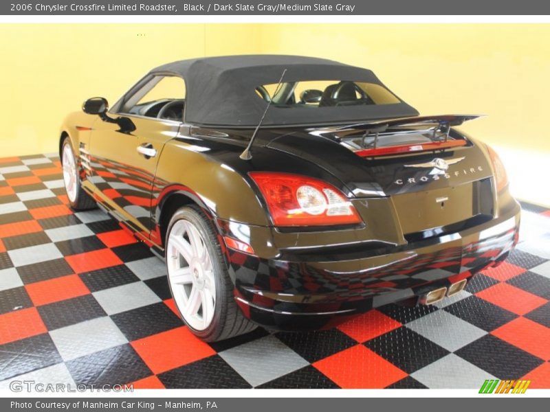 Black / Dark Slate Gray/Medium Slate Gray 2006 Chrysler Crossfire Limited Roadster