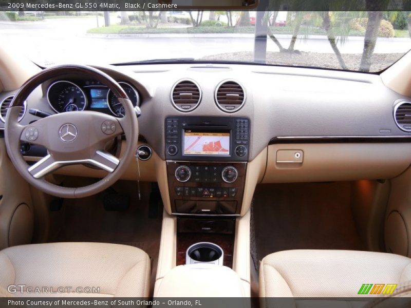 Black / Cashmere 2009 Mercedes-Benz GL 550 4Matic