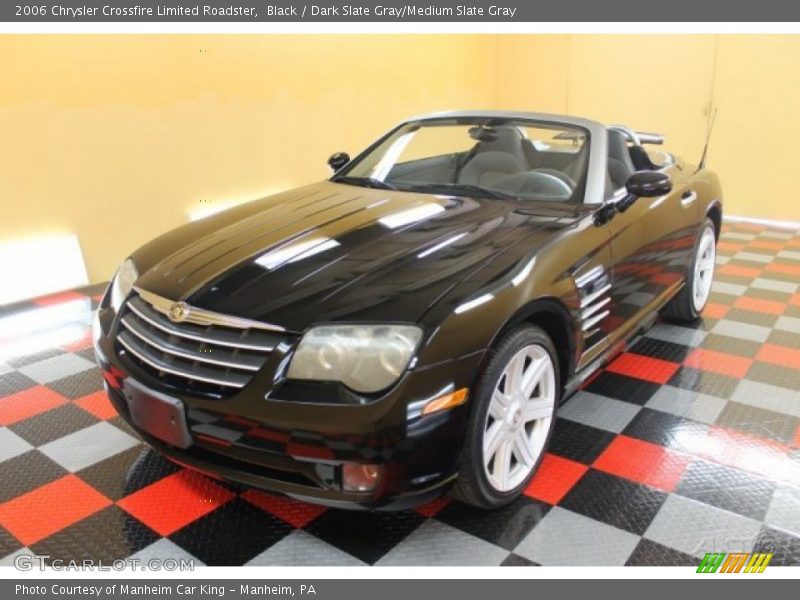 Black / Dark Slate Gray/Medium Slate Gray 2006 Chrysler Crossfire Limited Roadster