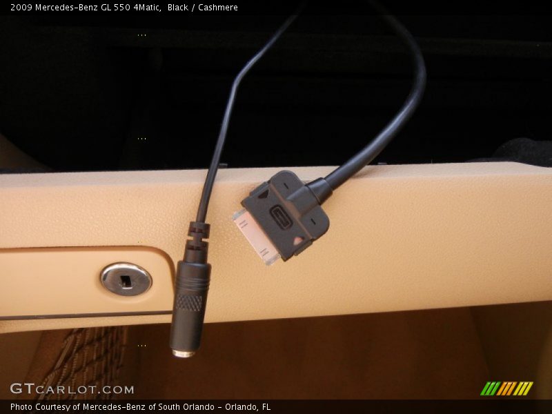 Black / Cashmere 2009 Mercedes-Benz GL 550 4Matic