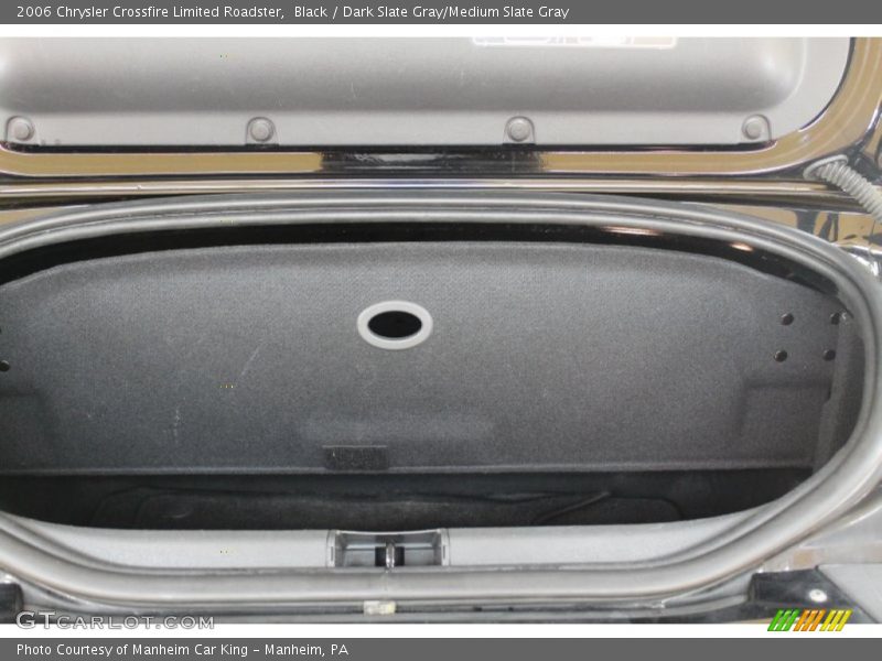  2006 Crossfire Limited Roadster Trunk