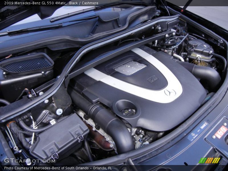 Black / Cashmere 2009 Mercedes-Benz GL 550 4Matic