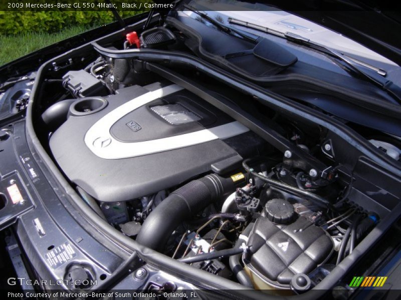 Black / Cashmere 2009 Mercedes-Benz GL 550 4Matic