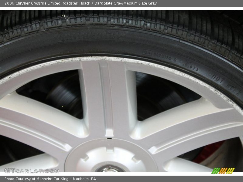 Black / Dark Slate Gray/Medium Slate Gray 2006 Chrysler Crossfire Limited Roadster
