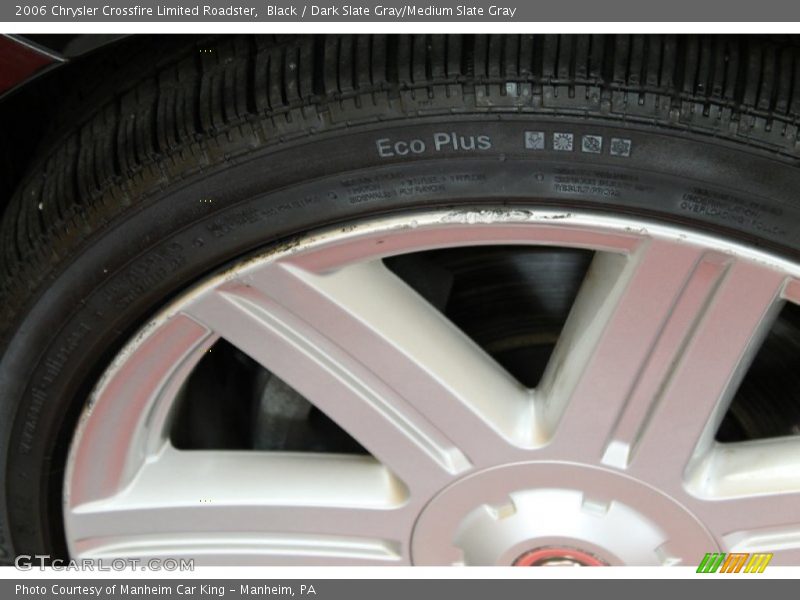 Black / Dark Slate Gray/Medium Slate Gray 2006 Chrysler Crossfire Limited Roadster