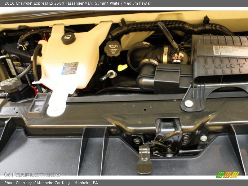 Summit White / Medium Pewter 2010 Chevrolet Express LS 3500 Passenger Van