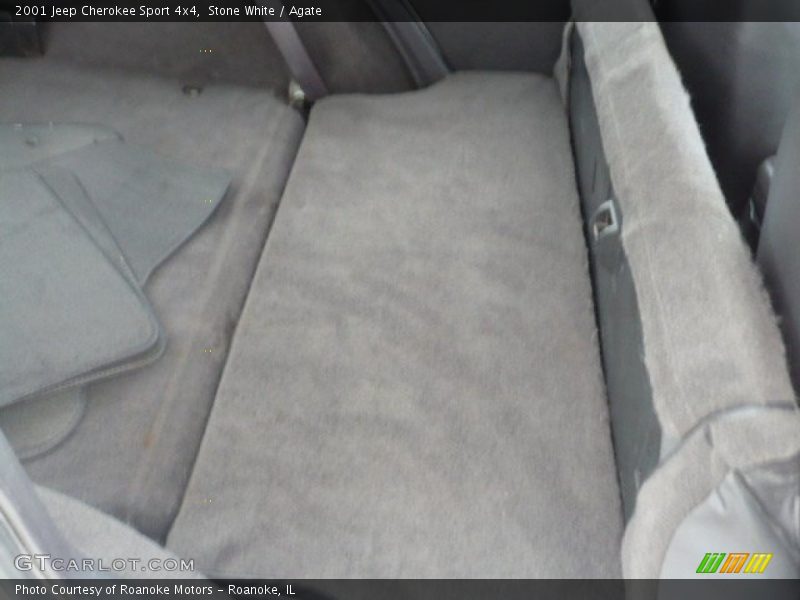 Stone White / Agate 2001 Jeep Cherokee Sport 4x4