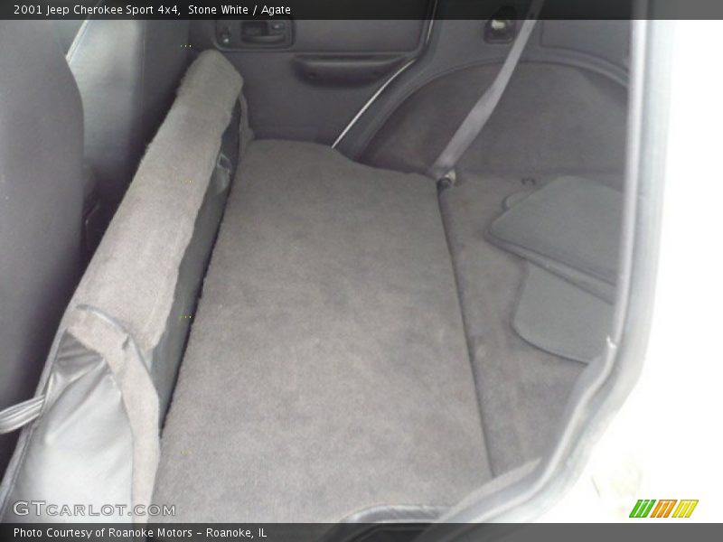 Stone White / Agate 2001 Jeep Cherokee Sport 4x4