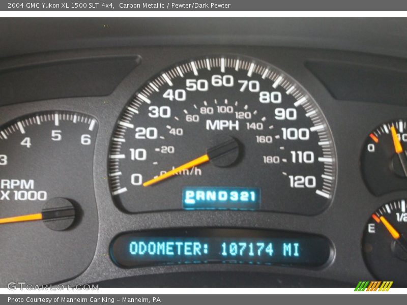 Carbon Metallic / Pewter/Dark Pewter 2004 GMC Yukon XL 1500 SLT 4x4